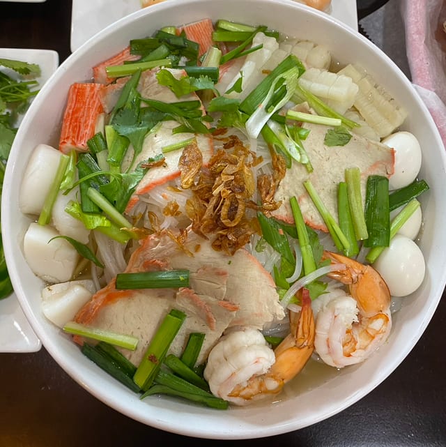 T3. Vietnamese Pork Noodle Soup (Hú Tiêu).